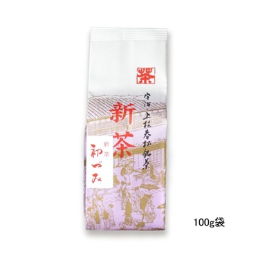 新茶 初づみ 袋入(100g袋入　￥2,160)