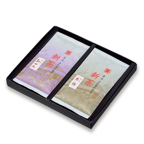 新茶 京錦・初づみ 50g袋箱入  包装