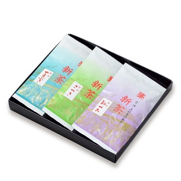 新茶 初づみ・さつき・やまぶき 50g袋箱入  包装（予約商品）