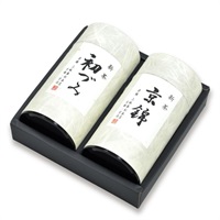 新茶 京錦・初づみ 200g缶箱入  包装