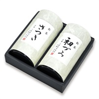新茶 初づみ・さつき 200g缶箱入  包装